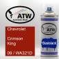 Preview: Chevrolet, Crimson King, 09 / WA321D: 400ml Sprühdose, von ATW Autoteile West.